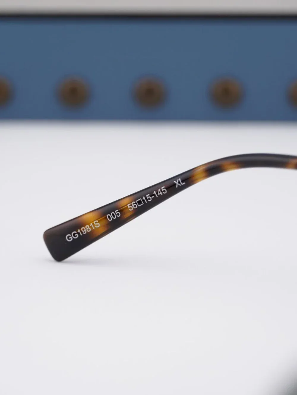 Gucci GG1981S 005 Aviator Sunglasses - Transparent Grey/Silver\ Grey